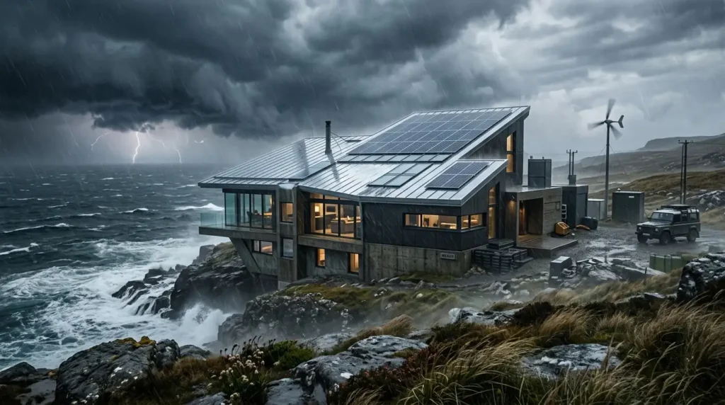 Vivienda preparada para temperaturas extremas y cambio climático.