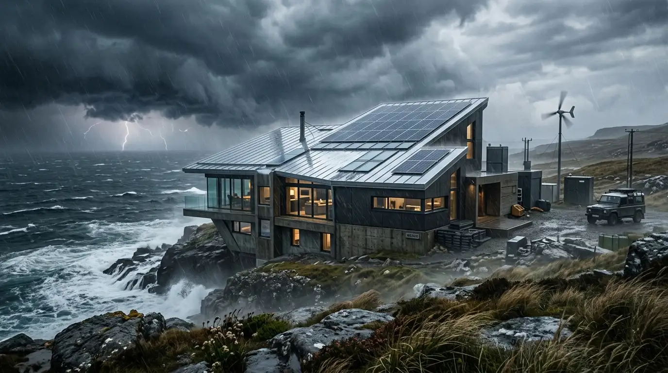 Vivienda preparada para temperaturas extremas y cambio climático.