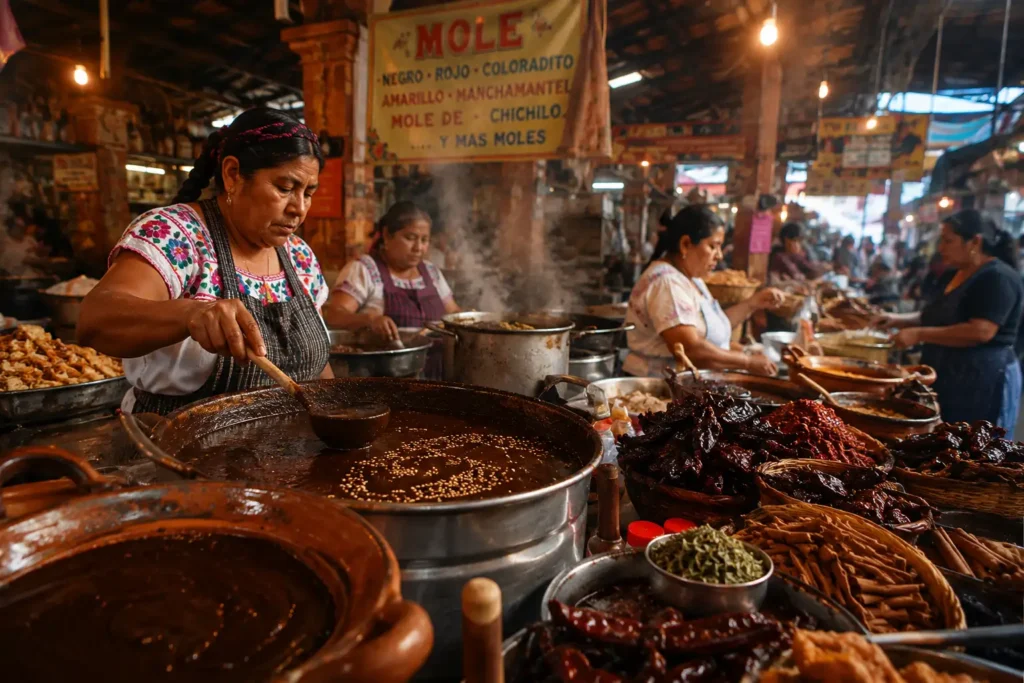 gastronomia tradicional en Oaxaca México