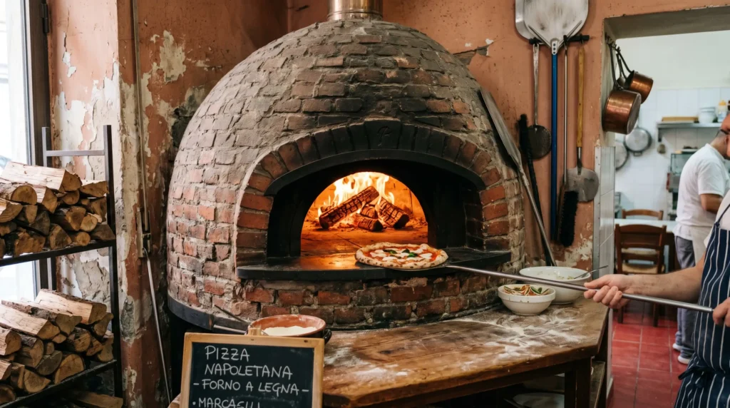 horno de piedra tradicional