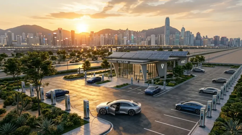 mitos sobre carros eléctricos en carretera moderna